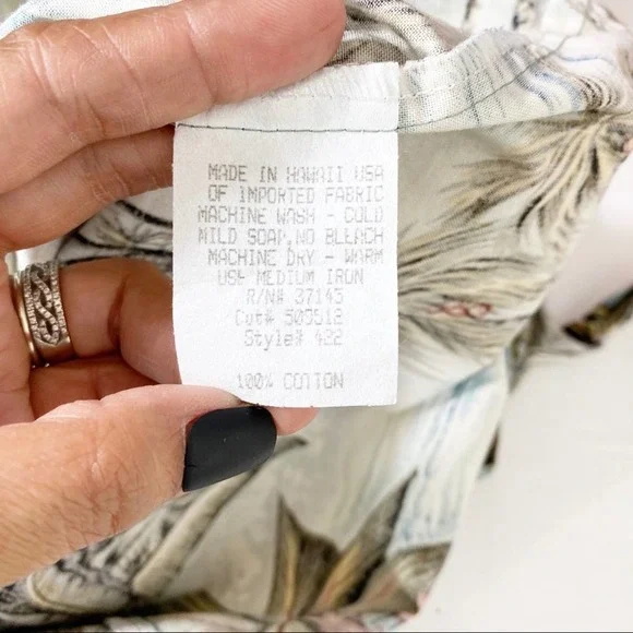 The Hawaiian Original sleeveless tropical dress M - Picture 11 of 11